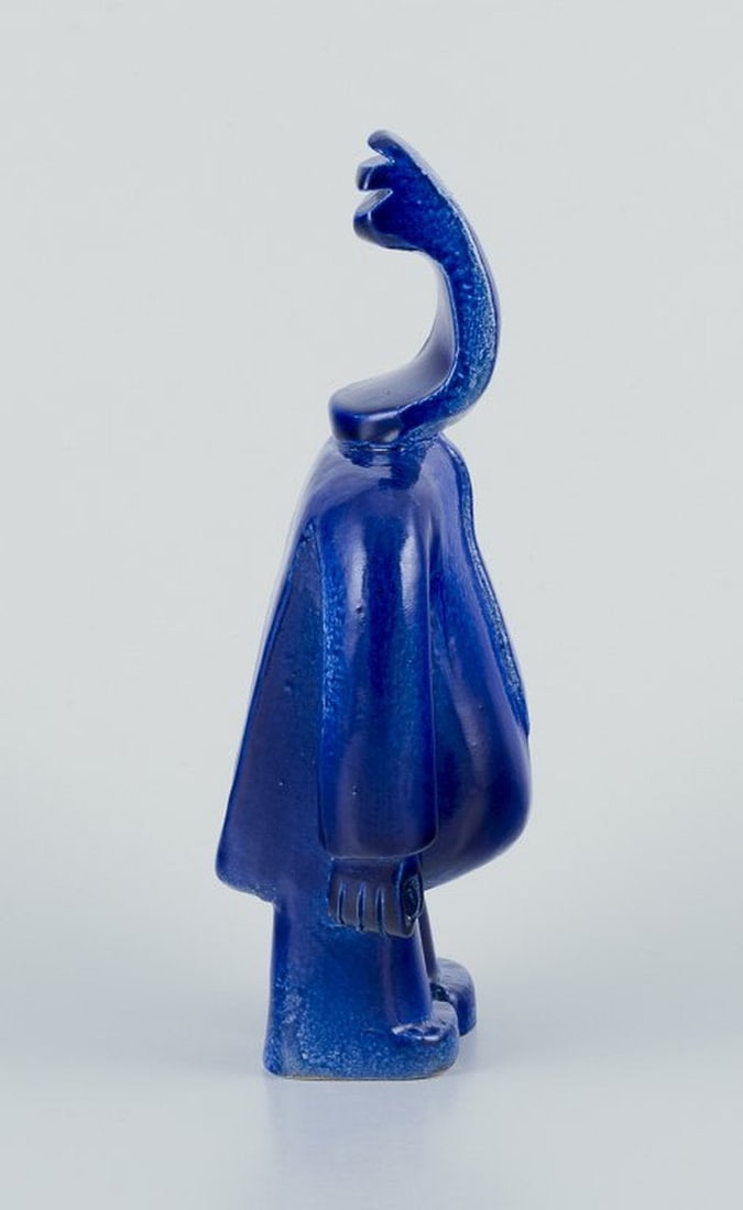 Bernard Lombot, French ceramicist. Unique ceramic sculpture. Circa 1980s. - 7
