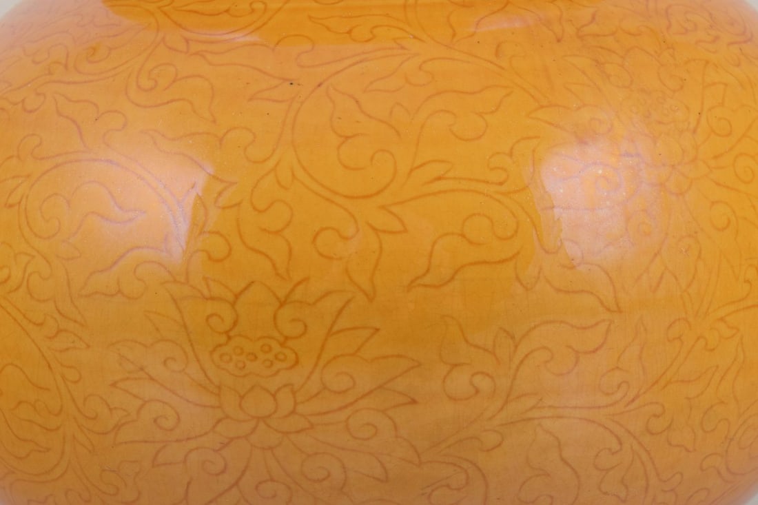 Double gourd-shaped Ming vase in porcelain. 19th century. - 7