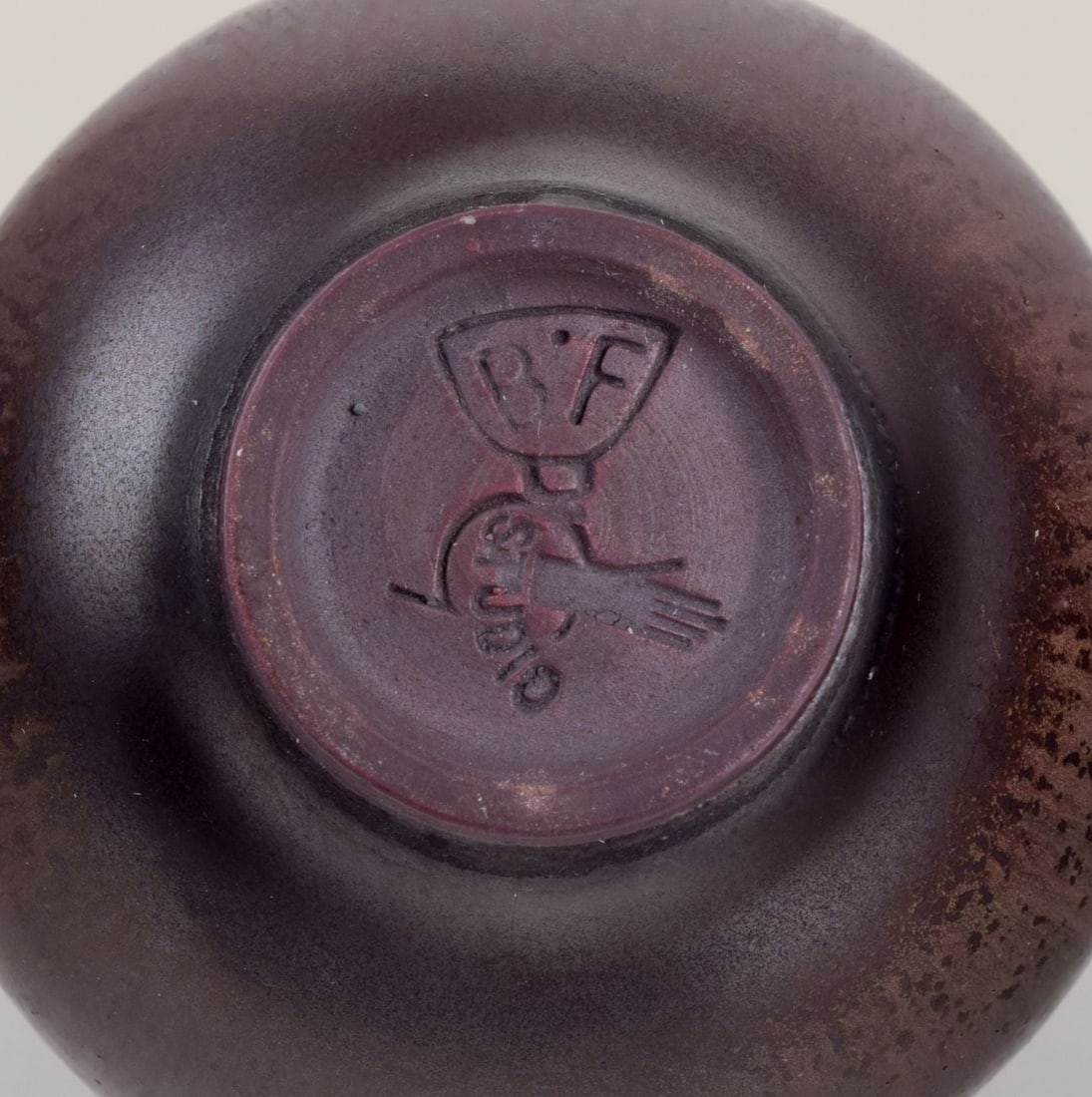 Berndt Friberg for Gustavsberg Studio. Early miniature ceramic vase. 1940s - 6