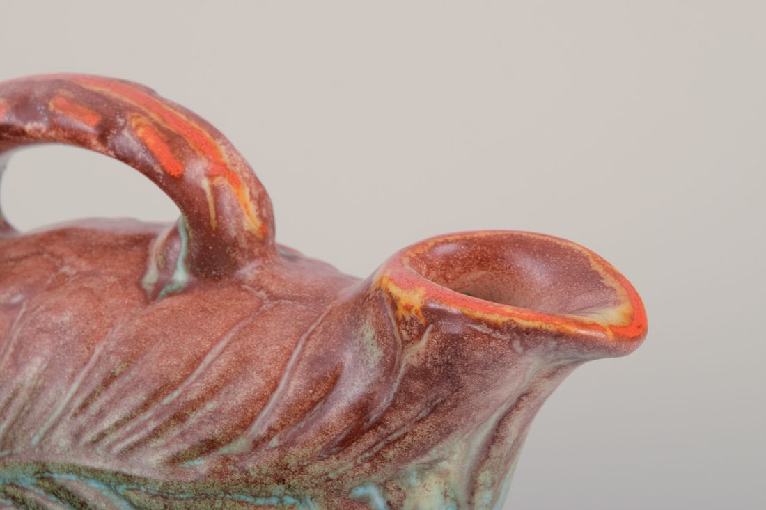 Michael Andersen, Bornholm. Small ceramic jug. Mid-20th C. - 4