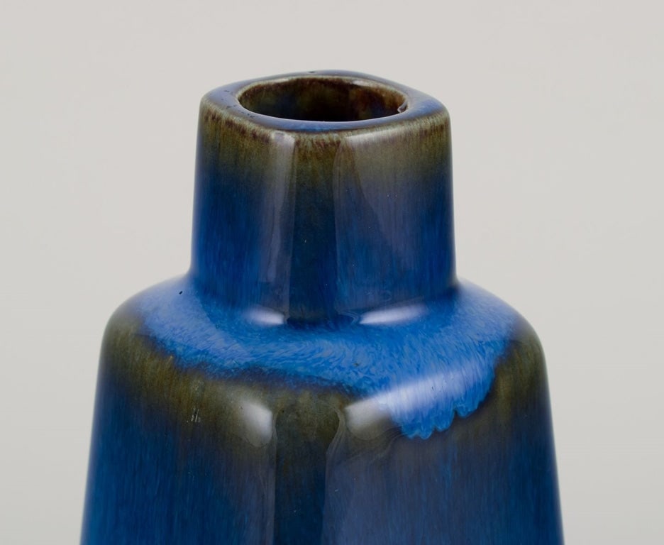 Sven Jonson for Gustavsberg. Laguna vase in glazed stoneware. 1960s/70s. - 5