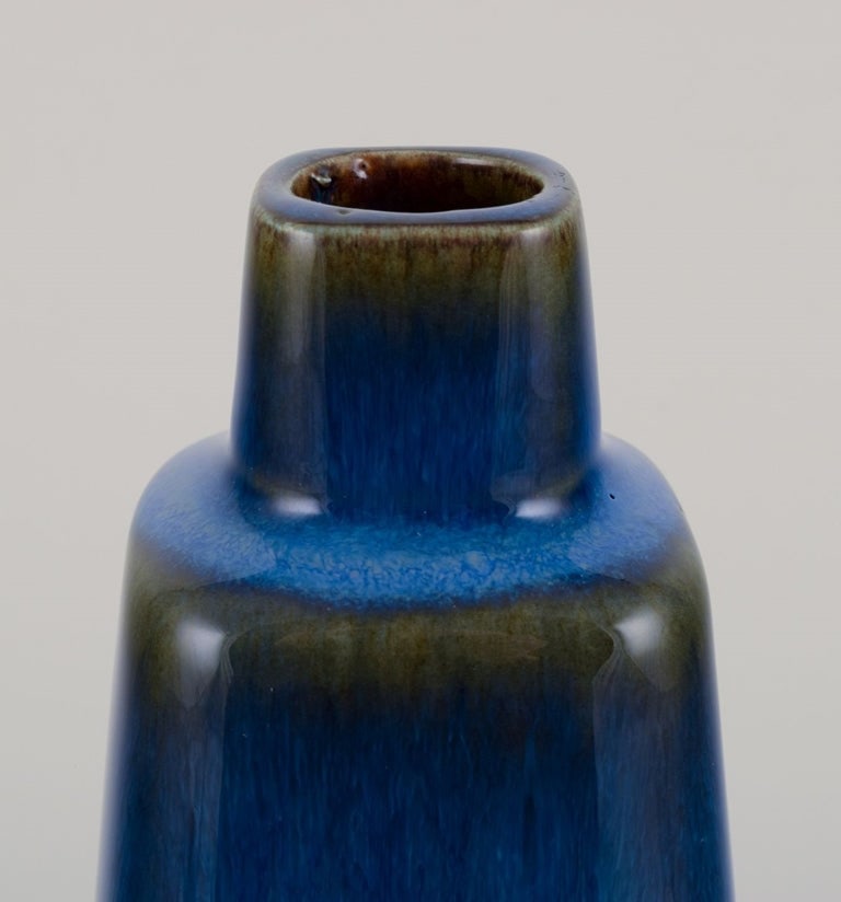 Sven Jonson for Gustavsberg. Laguna vase in glazed stoneware. 1960s/70s. - 6