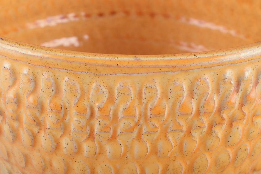 Svend Hammershoi for Kahler, Denmark. Ceramic vase in uranium glaze. Approx. 1930s. - 5