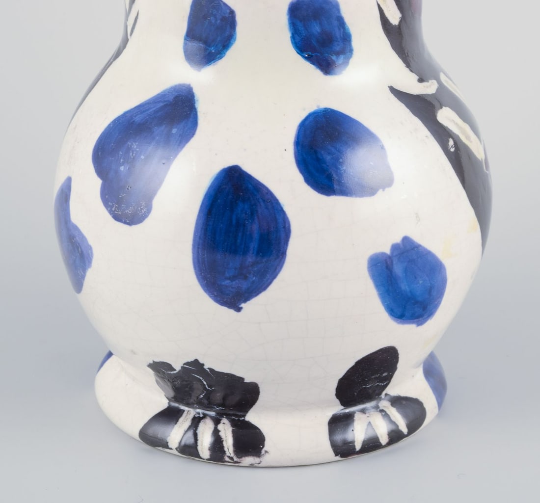 Pablo Picasso (1881-1973). "Cruchon Hibou" jug in glazed earthenware. Designed in 1955. - 7