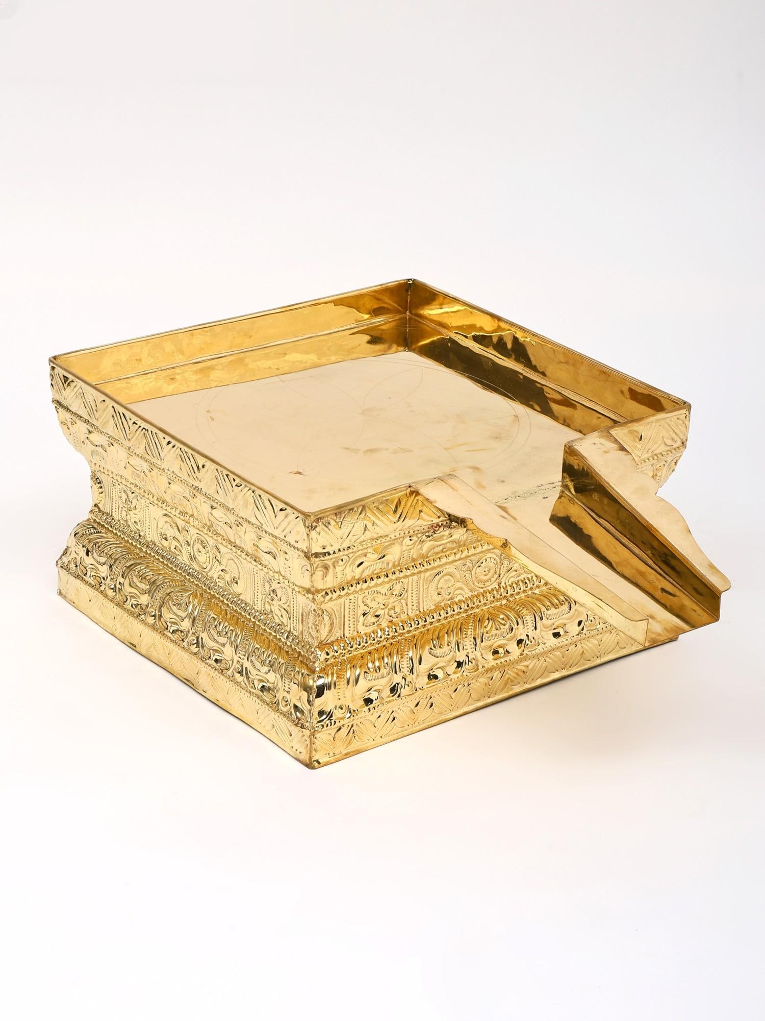 Brass Abhishek Patra | Available in Different Sizes - 2