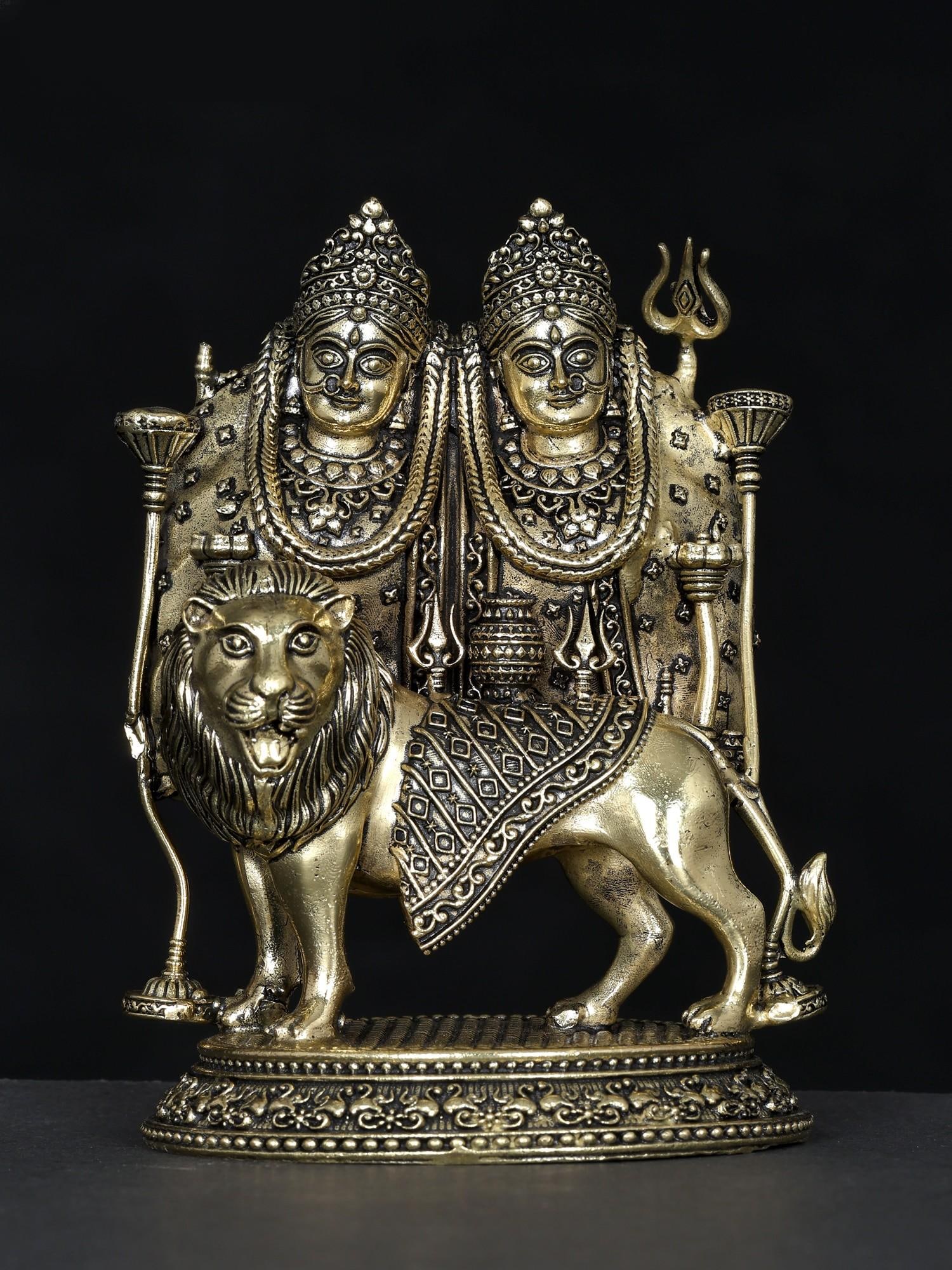 4" Small Superfine Chamunda Devi | Brass Statue: Title: 4" Small Superfine Chamunda Devi | Brass Statue Additional Information: itemcode: DDO092 Reserve: $98.00 Shipping: Domestic: Shipping rates are determined by destination International: Foreign 