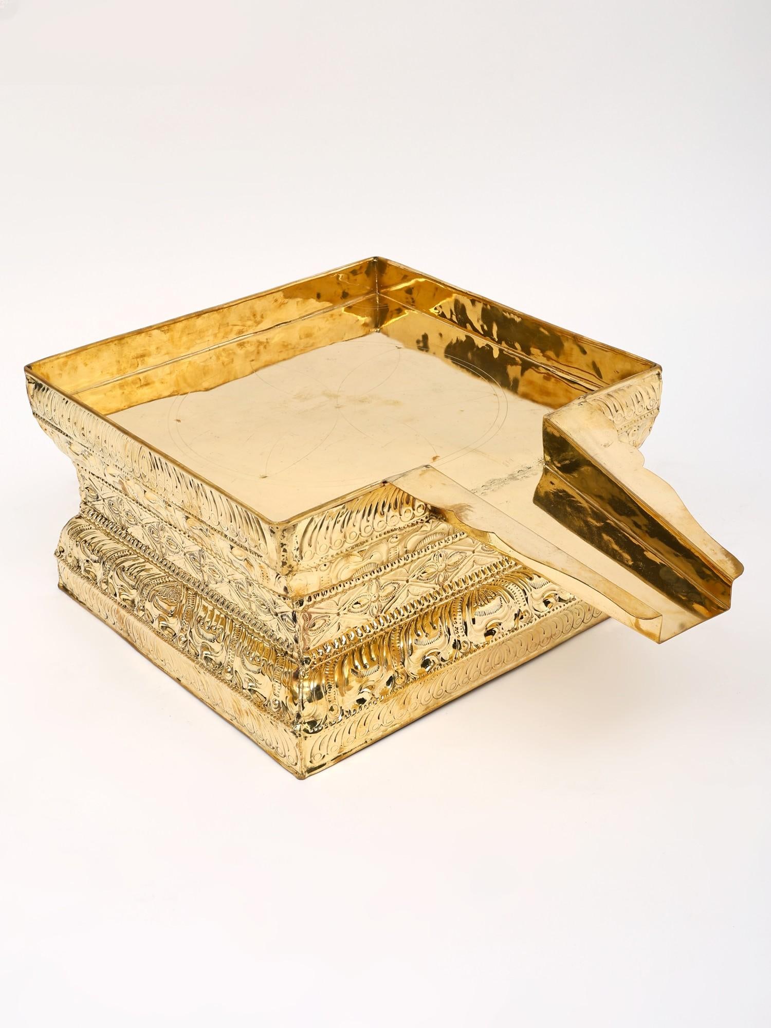 Brass Abhishek Patra | Available in Different Sizes - 2