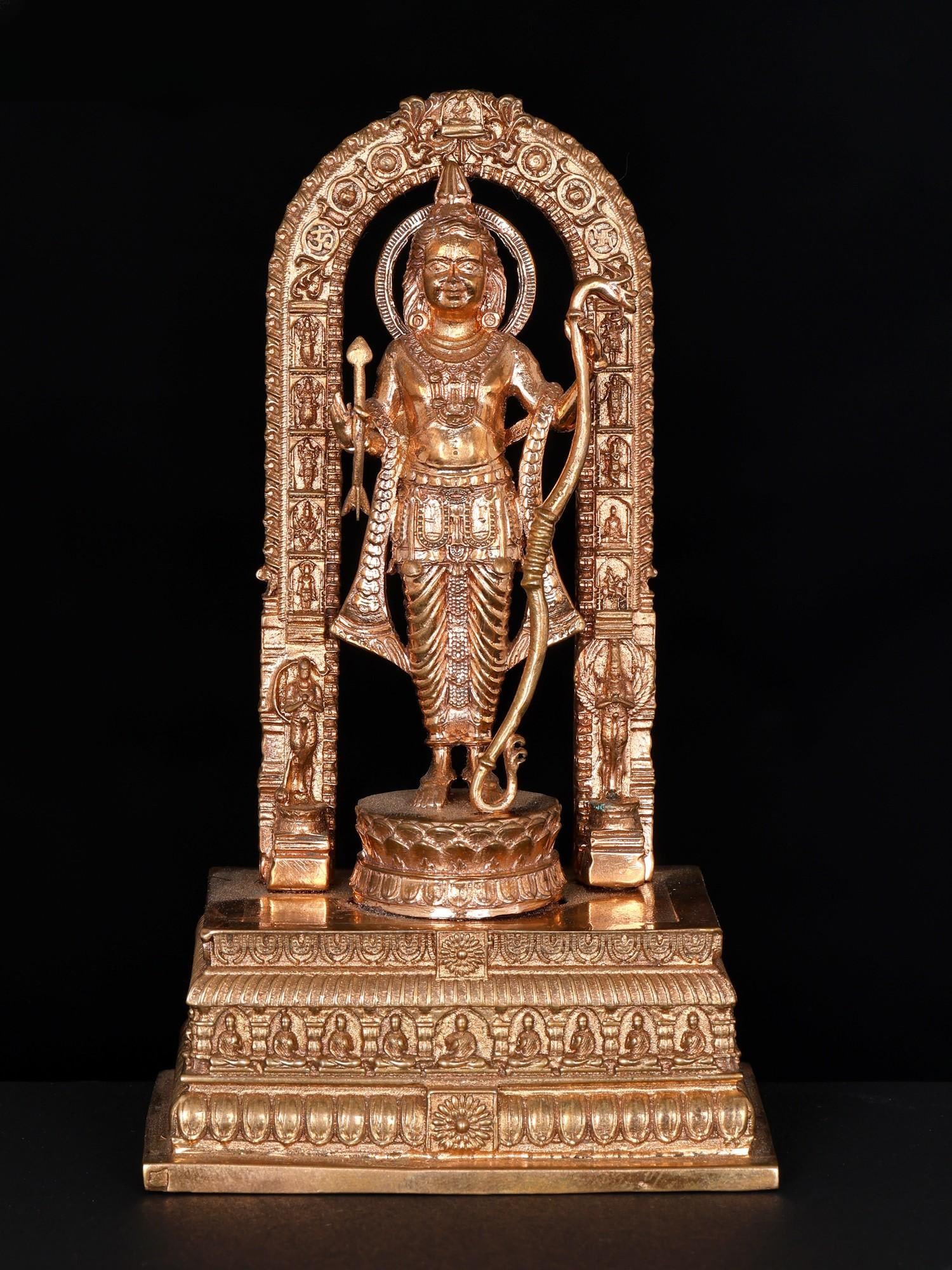 6" Small Ram Lalla | Bronze Statue: Title: 6" Small Ram Lalla | Bronze Statue Additional Information: itemcode: DDO020 Reserve: $254.00 Shipping: Domestic: Shipping rates are determined by destination International: Foreign shipping rat