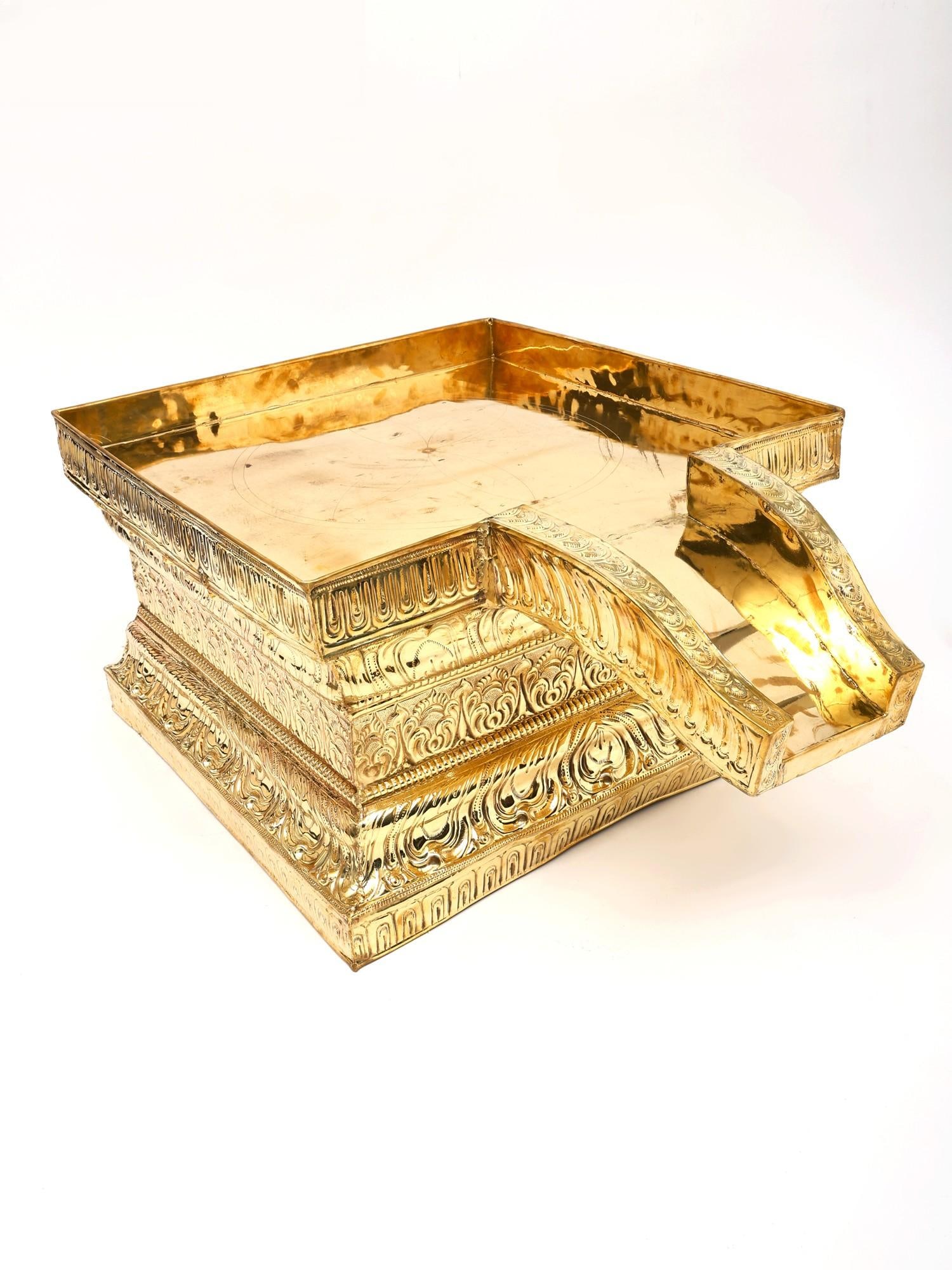 Brass Abhishek Patra | Available in Different Sizes - 2