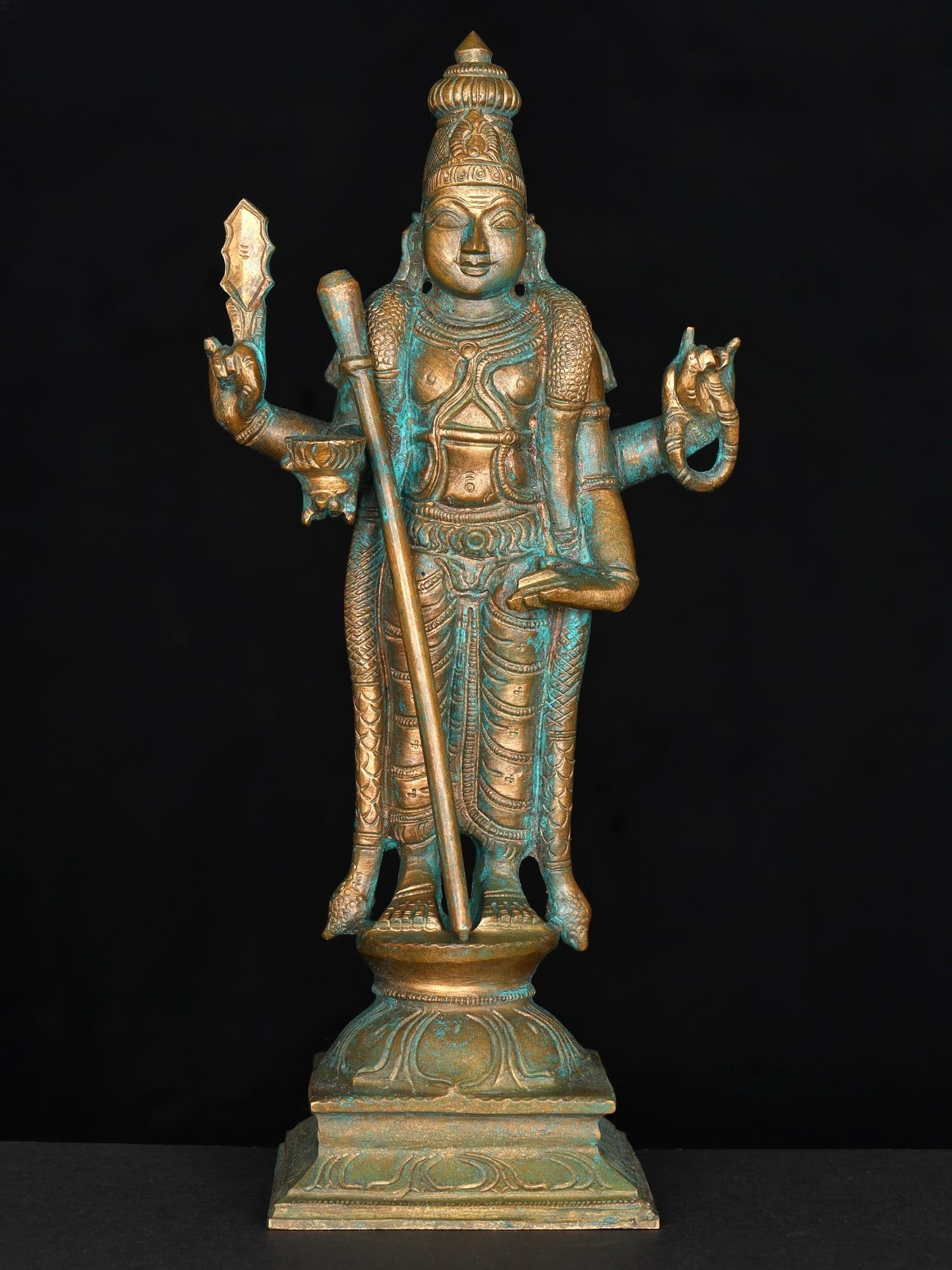 10" Palani Murugan | Bronze Statue: Title: 10" Palani Murugan | Bronze Statue Additional Information: itemcode: DDO001 Reserve: $388.00 Shipping: Domestic: Shipping rates are determined by destination International: Foreign shipping rat