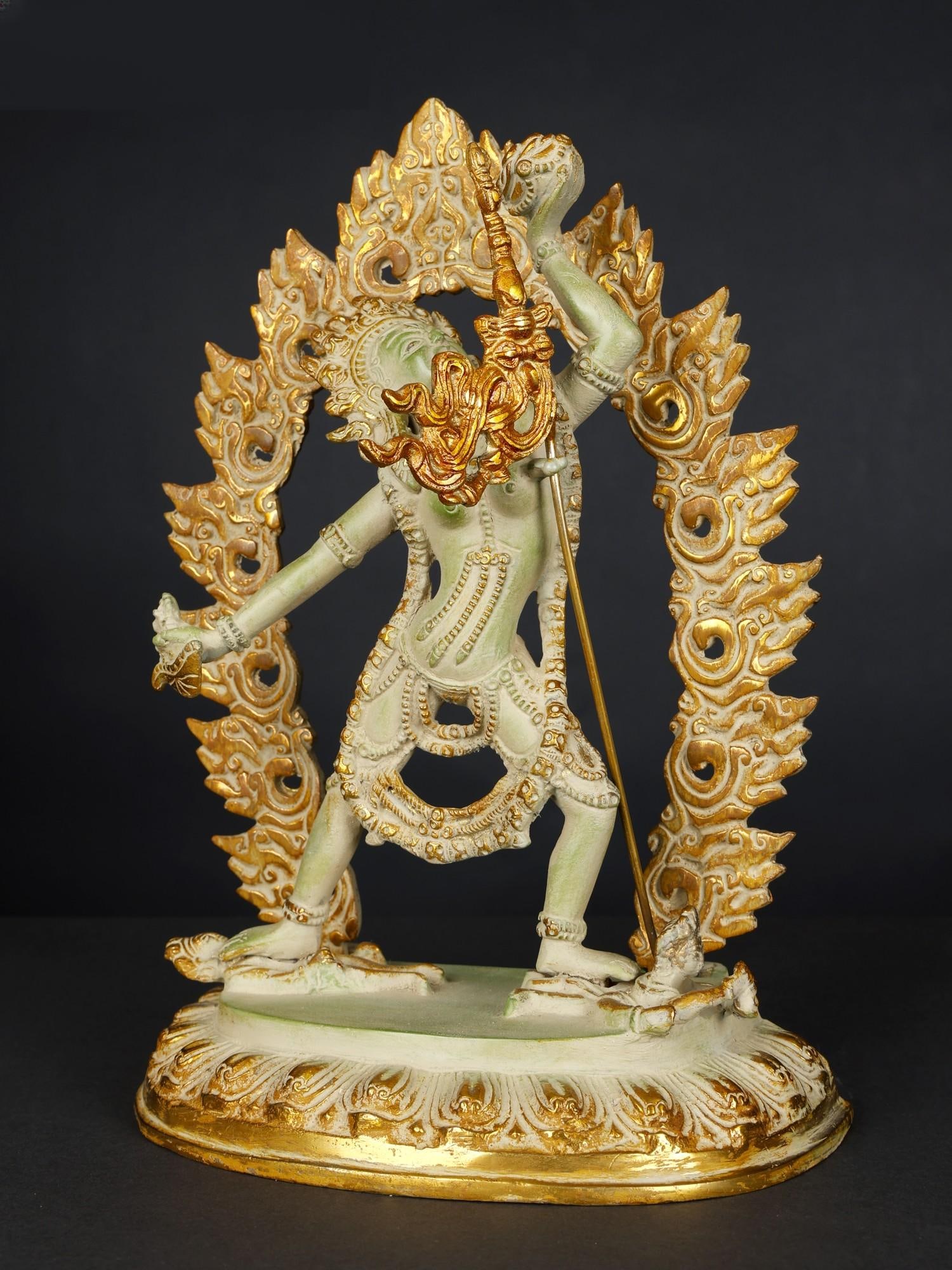 12" Vajrayogini Brass Statue /Buddhist Figurines - 2