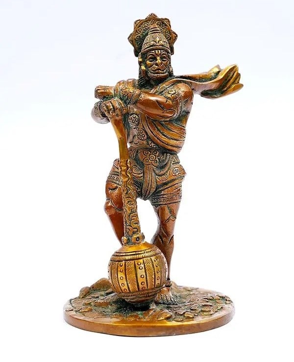7" Bahubali Hanuman /Brass Statue: Description: --- Additional Information: itemcode: DDM409 Reserve: $160.00 Shipping: Domestic: Shipping rates are determined by destination International: Foreign shipping rates are determined by