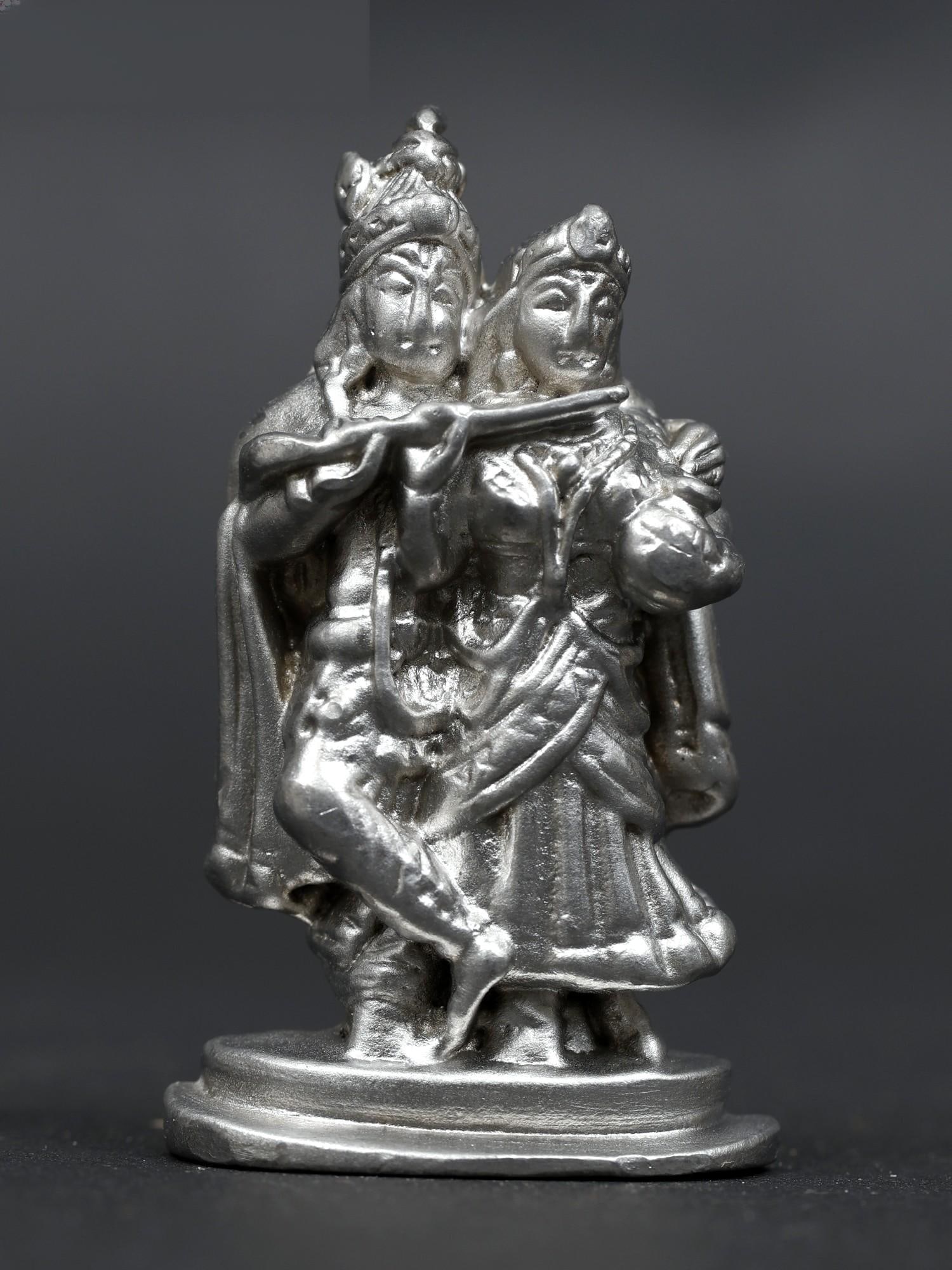 2" Fluting Radha-Krishna /Mercury Statue: Description: --- Additional Information: itemcode: DDM938 Reserve: $41.00 Shipping: Domestic: Shipping rates are determined by destination International: Foreign shipping rates are determined by desti