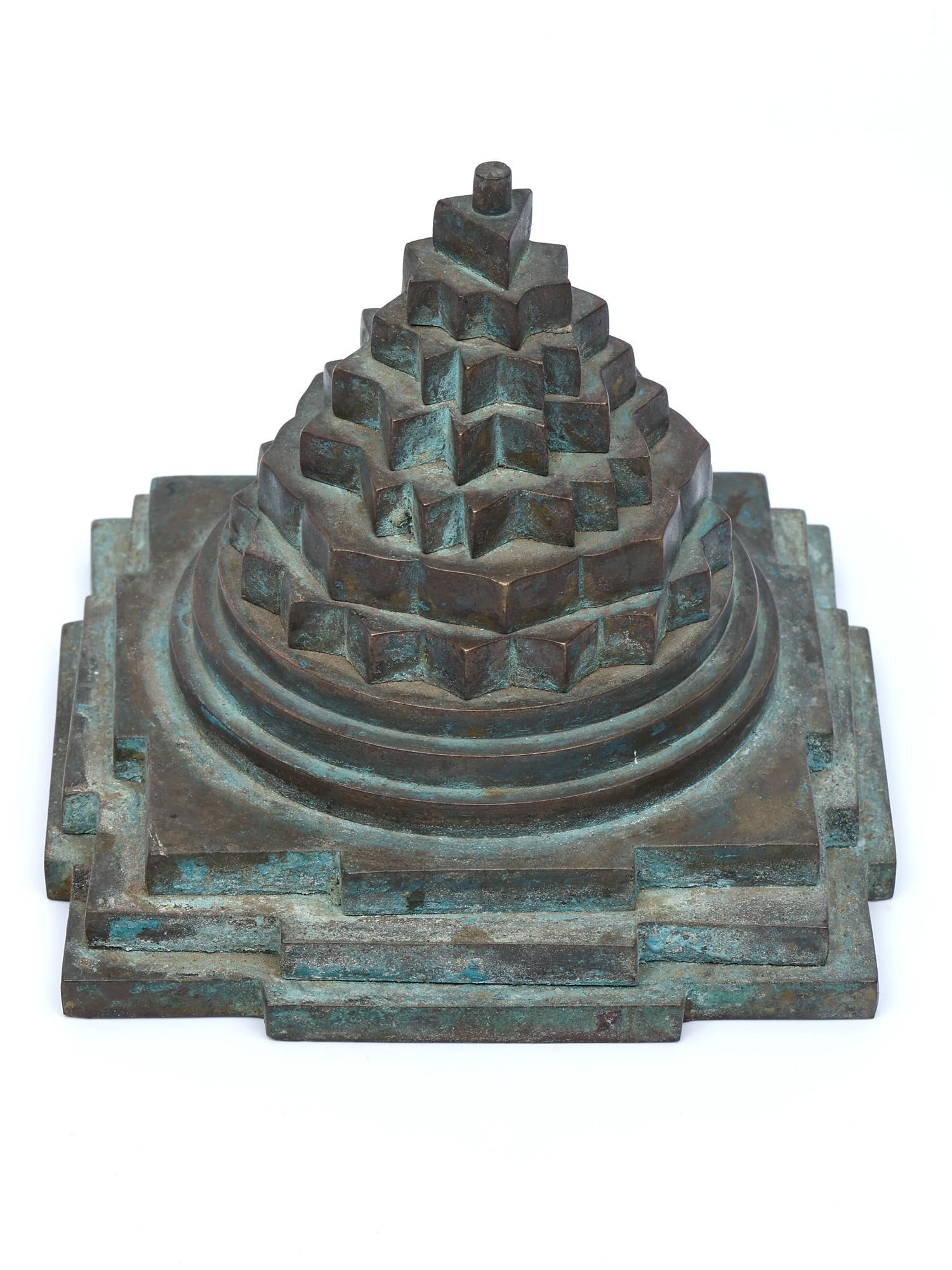 5" Brass Shri Yantra - 2