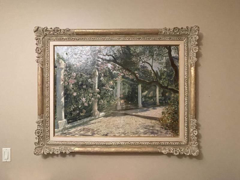 Georges Antoine Rochegrosse, Oil on Canvas, Almond Trees, Sotheby's Provenance - 4