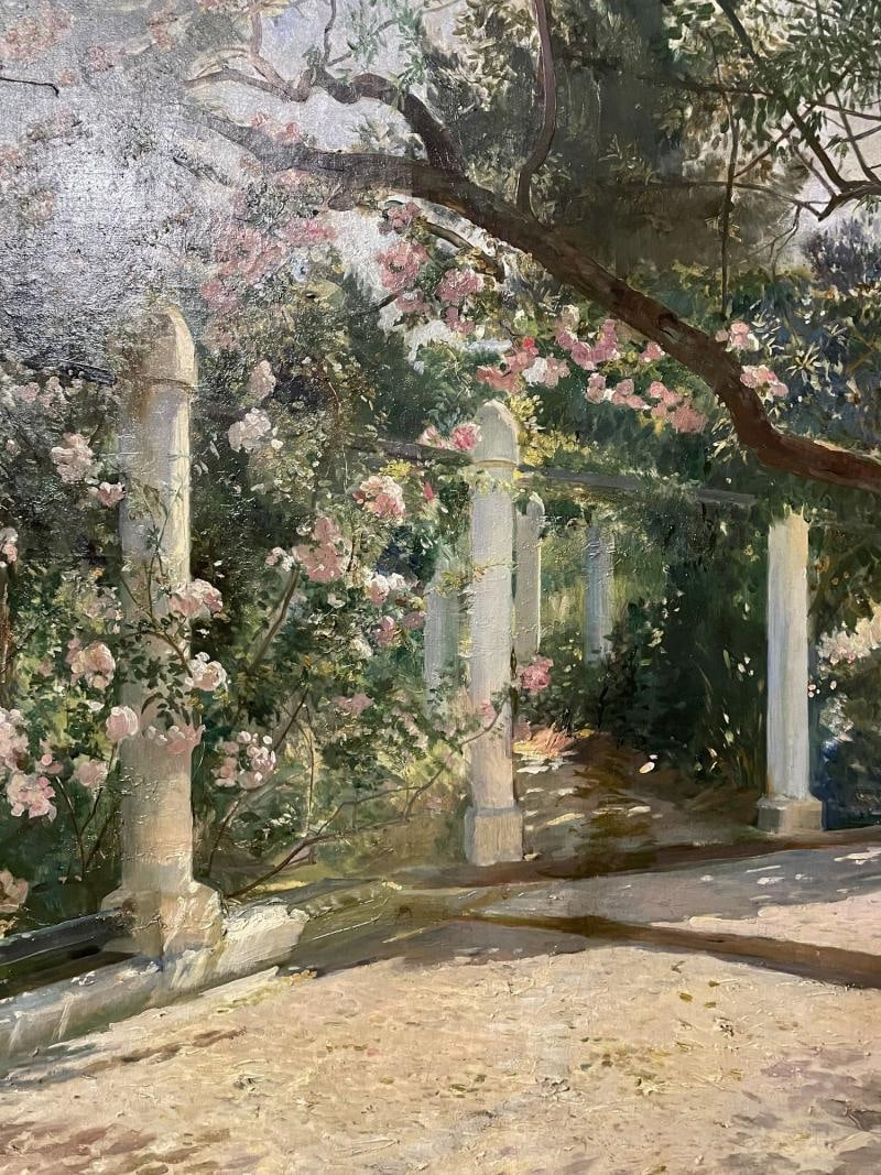 Georges Antoine Rochegrosse, Oil on Canvas, Almond Trees, Sotheby's Provenance - 7