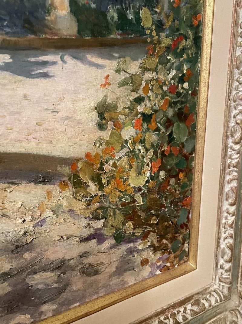 Georges Antoine Rochegrosse, Oil on Canvas, Almond Trees, Sotheby's Provenance - 8