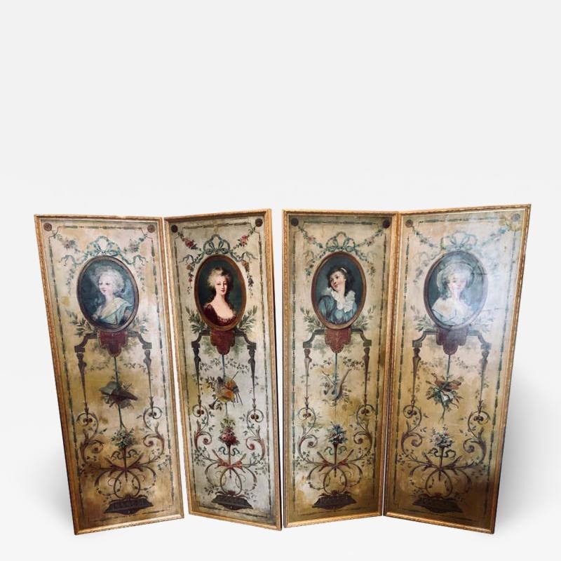 French 19th Century, Oil on Canvas, Wall Panels or Trumeau Paintings (1 of 12)