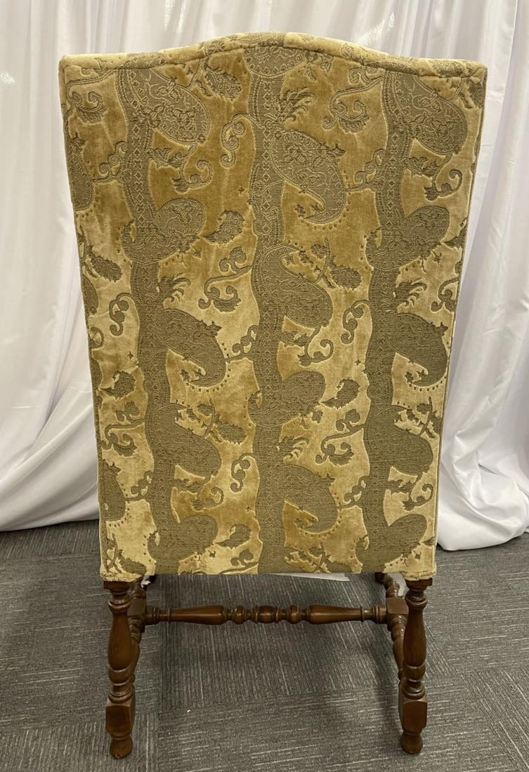 Pair of Throne Chairs, Fauteuils in Louis XIV Fashion, Fine Upholstery - 8
