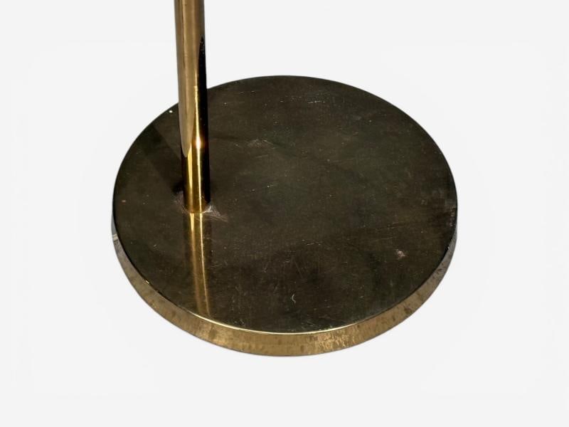 Bergboms, Swedish Modern, Floor Lamp, Brass, Cane, Sweden, 1960s - 9