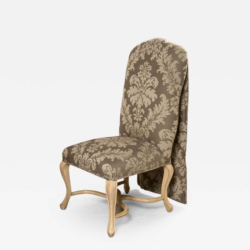 Set of Six Paint Decorated Dining Chairs by Kreiss - 2