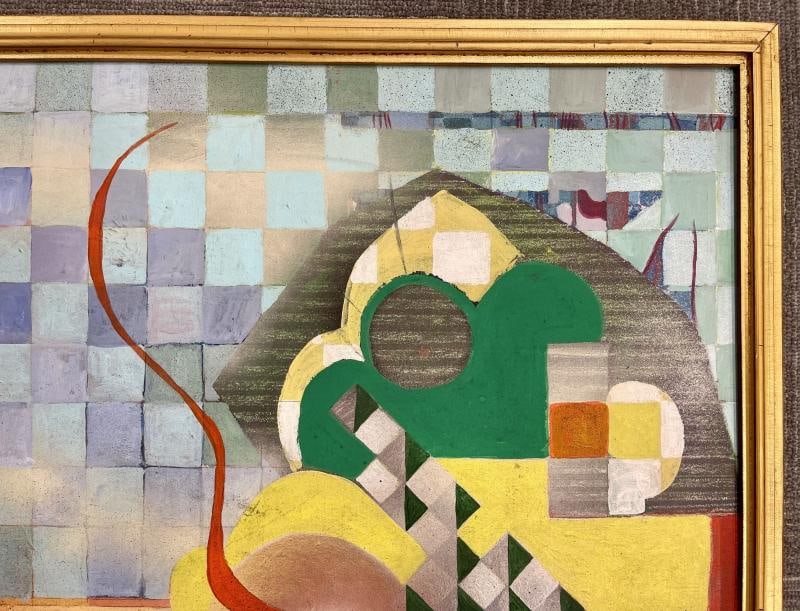 Sallie Whistler Marcucci Abstract Painting Titled "Subconscious" - 7