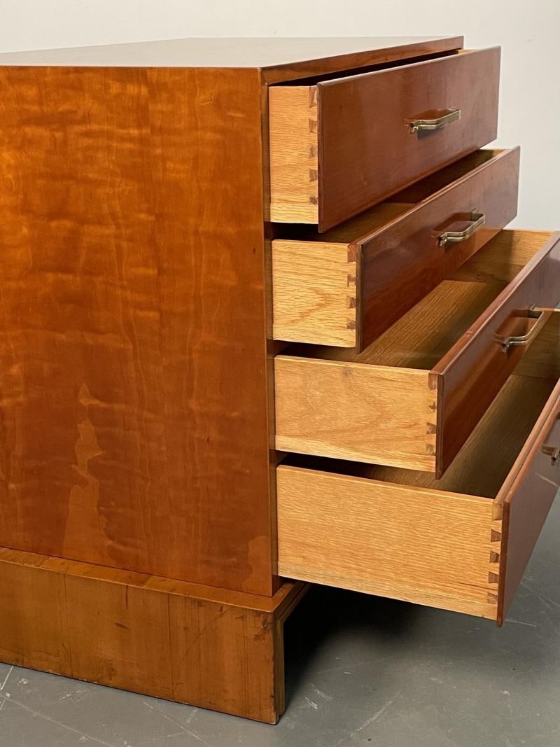 Mid-Century Modern Chest / Dresser, Tommi Parzinger for Charak Modern, Cherry - 13