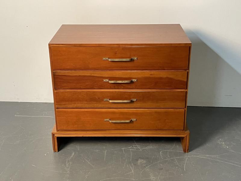 Mid-Century Modern Chest / Dresser, Tommi Parzinger for Charak Modern, Cherry - 5