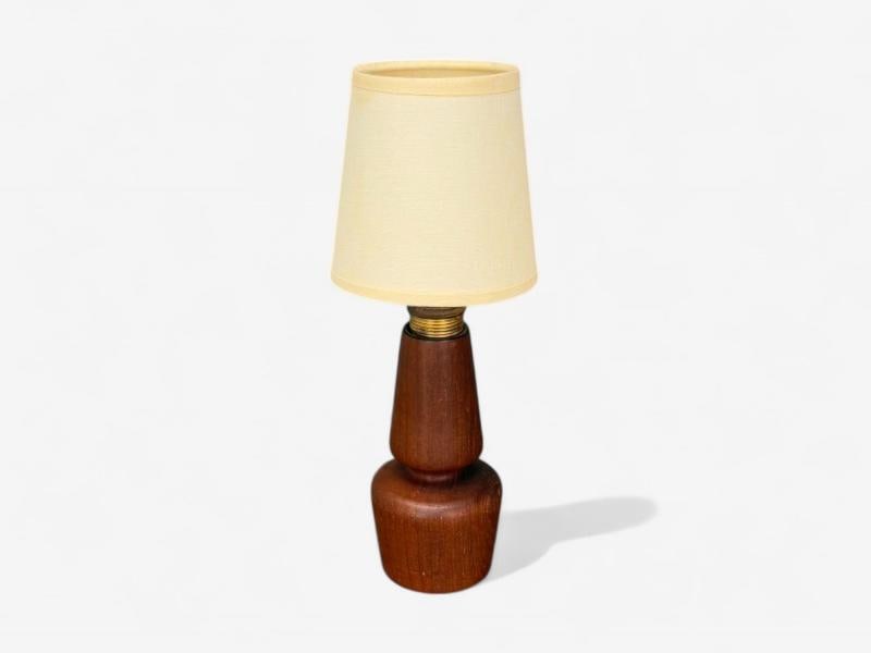 Swedish Modern, Teak, Small Table Lamp, Sweden, 1940s - 3