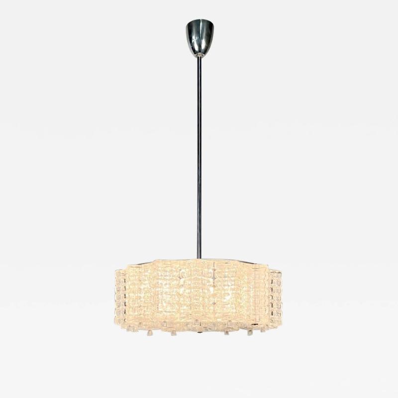 Art Deco, Crystal and Chrome Chandelier, Circa 1930s (1 of 13)