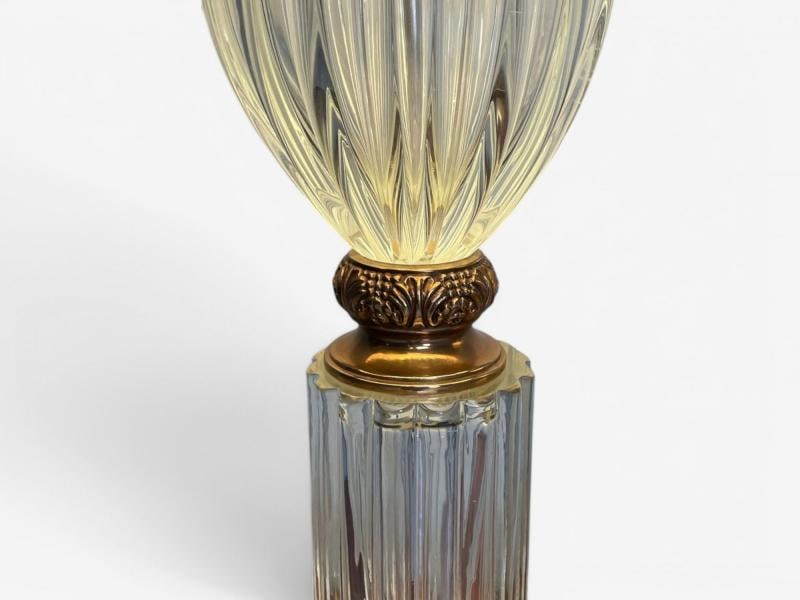 Marbro Lamp Co., Hollywood Regency, Glass, Brass, Urn Form Table Lamps, 2000s - 8
