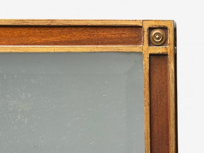 Maison Jansen, Hollywood Regency, Vanity Mirror, Mahogany, Glass, France, 1940s - 8