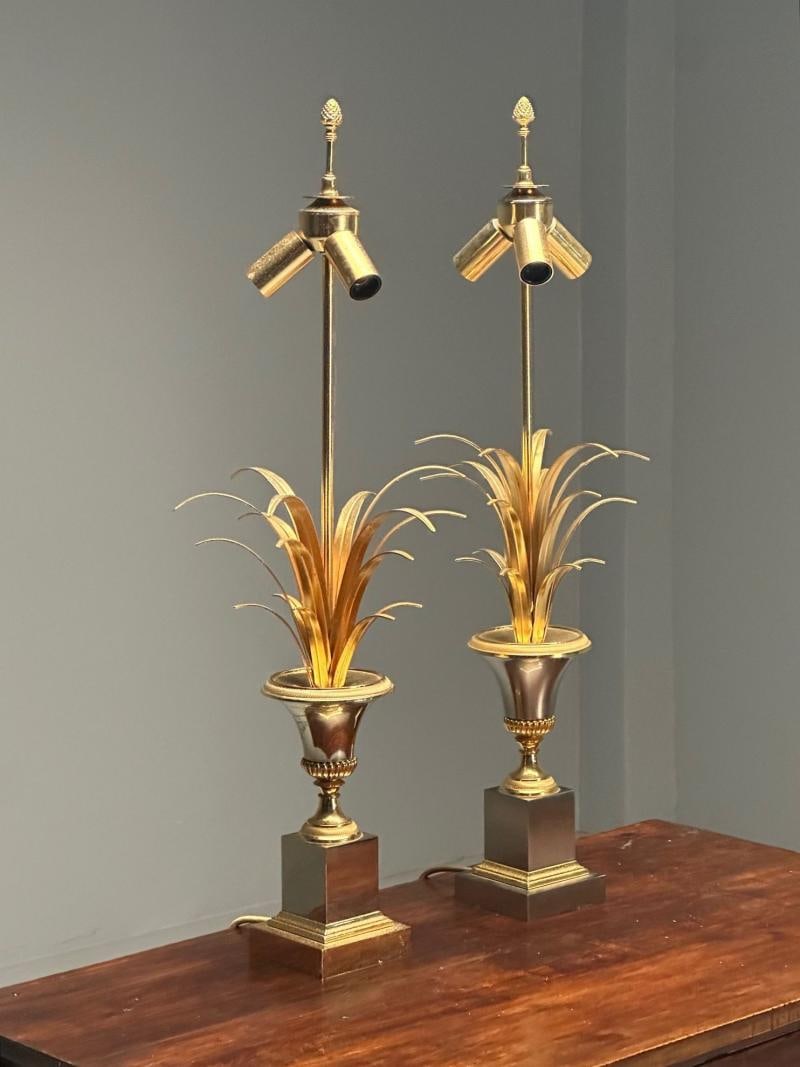 Maison Charles Attr, Hollywood Regency, French Table Lamps, France, 1950s - 5