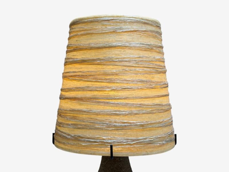 Accolay, Ceramic, Stained Glass, Spun Resin, Table Lamp, France, 1960s - 8