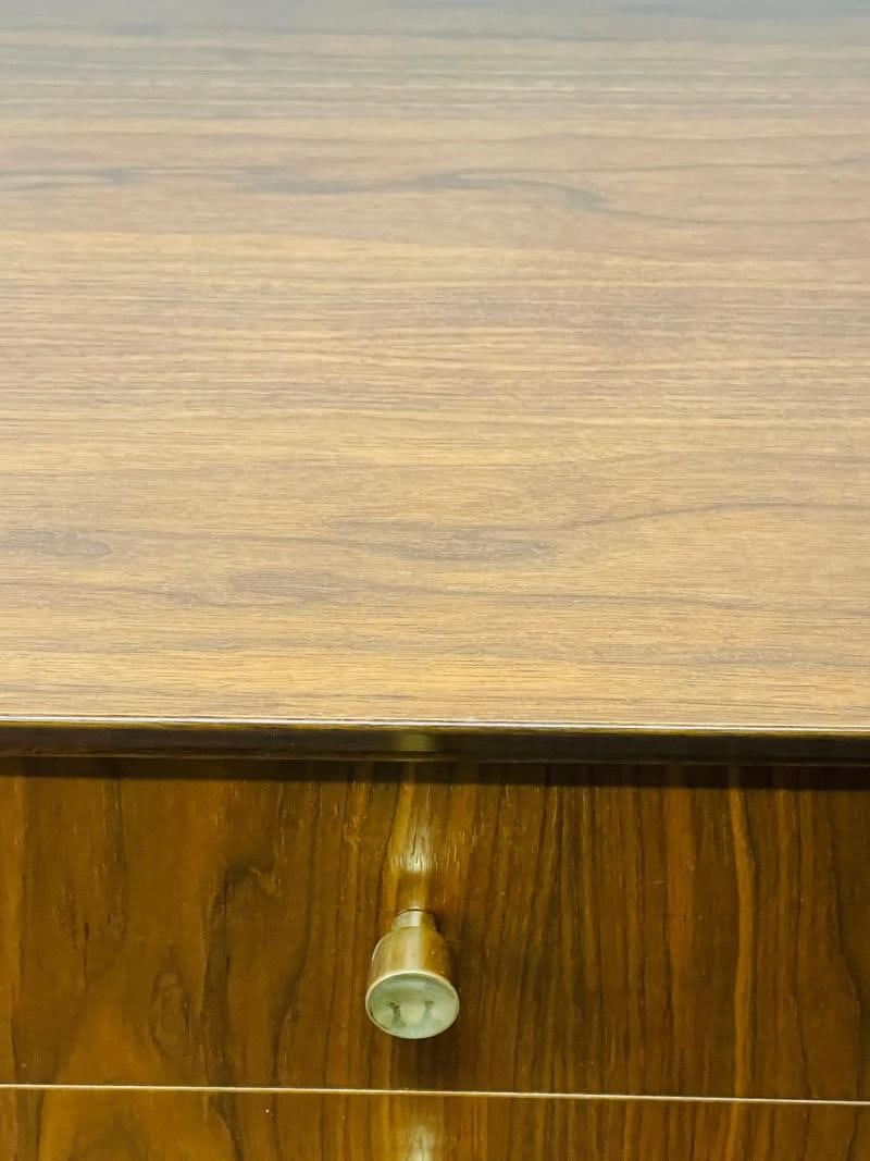 Pair of Mid Century Modern Chests, Dressers Bedside Stands, Opposing, Refinished - 12