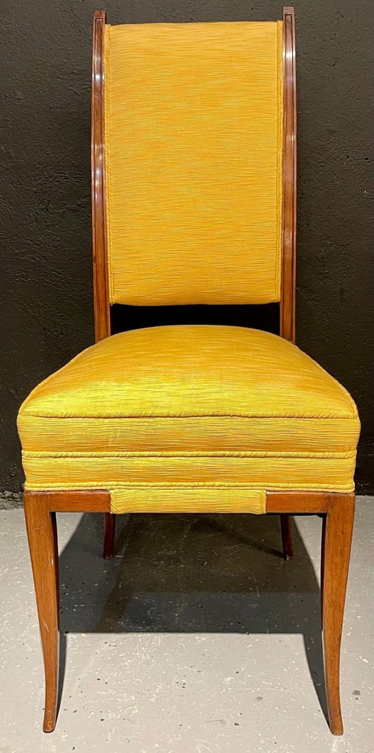 Mid-Century Modern Six Tommi Parzinger Dining Chairs, Originals - 11