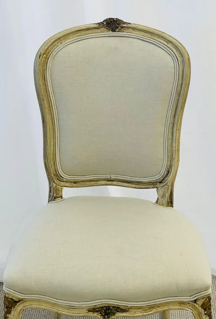 Set of 14 Maison Jansen Swedish Style Dining Chairs - 7