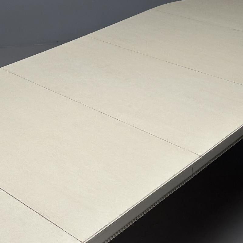 Gustavian, Swedish Dining Table, Gray Paint Distressed, Sweden, 1970s - 12