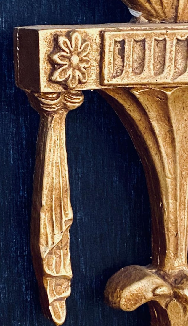 Adams Style Gilt Carved Wall Mirror with All Beveled Inserts - 12