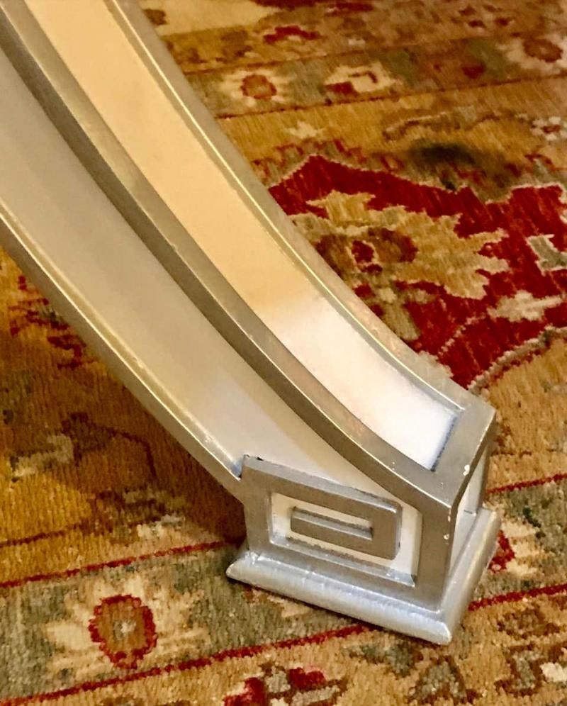 Pair of Compatible Églomisé Top Painted Side, End or Centre Tables - 11