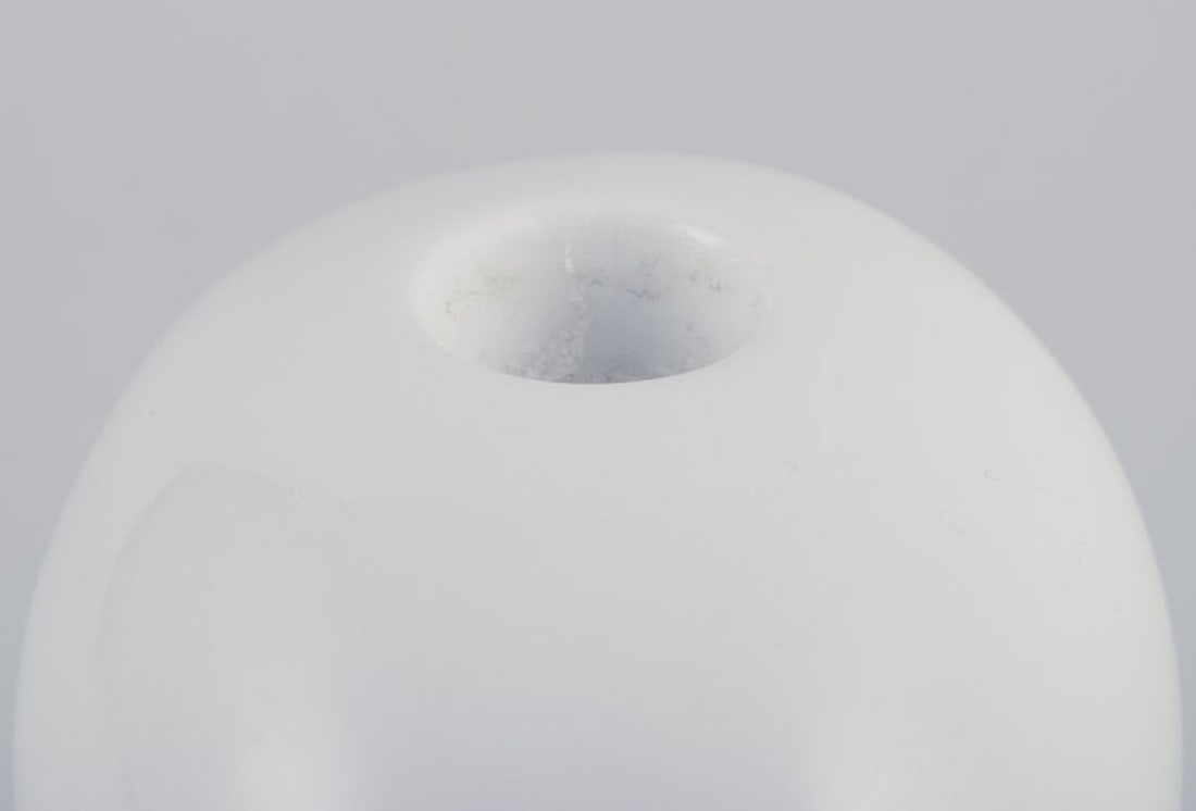 Maxim Velčovský for Qubus Studio, Czech Republic. 'Little Josef' candlestick in white - 7