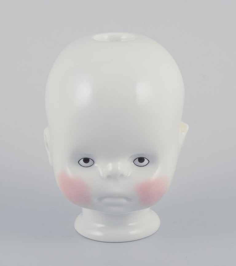 Maxim Velčovský for Qubus Studio, Czech Republic. 'Little Josef' candlestick in white (1 of 9)