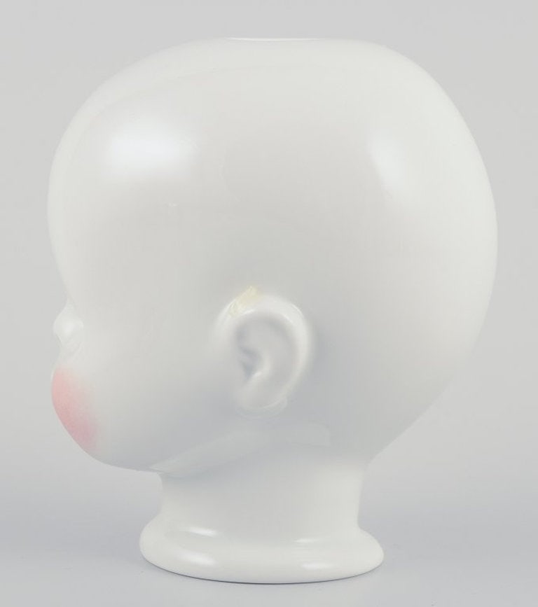 Maxim Velčovský for Qubus Studio, Czech Republic. 'Little Josef' candlestick in white - 5