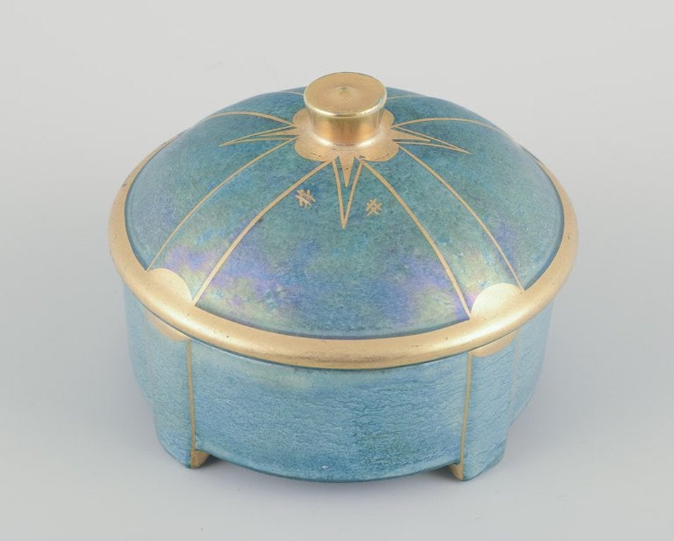 Josef Ekberg for Gustavsberg, Sweden. Bonbonniere in porcelain. 1940s. - 3