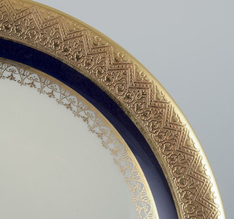 Hutschenreuther, Germany. Four 'Margarete' porcelain plates. 1930s/1940s. - 5
