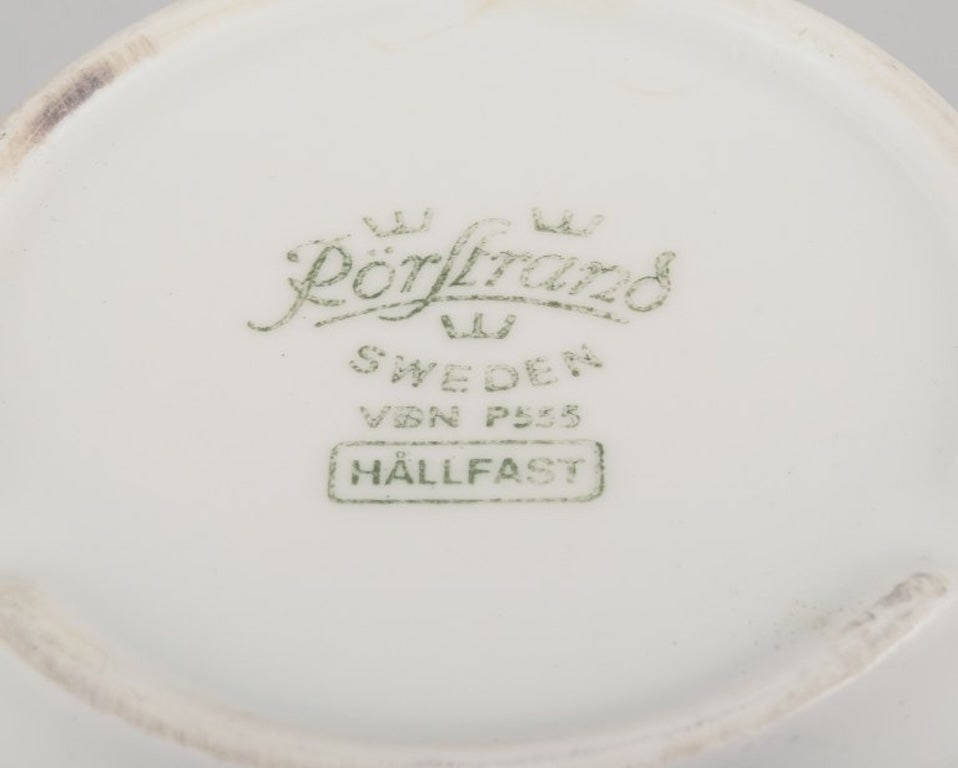 Rörstrand, Sweden. Coffee service in glazed porcelain consisting of four coffee cups, four - 6