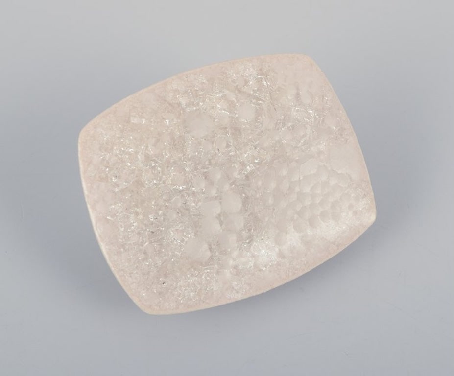 Ole Bjørn Krüger, Danish sculptor and ceramicist. Six unique brooches in glazed stoneware - 8