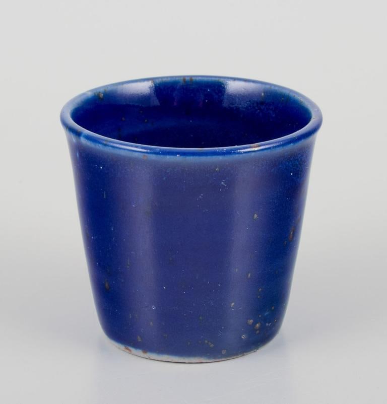 Elly Kuch and Wilhelm Kuch. Three unique miniature vases.1980s - 3