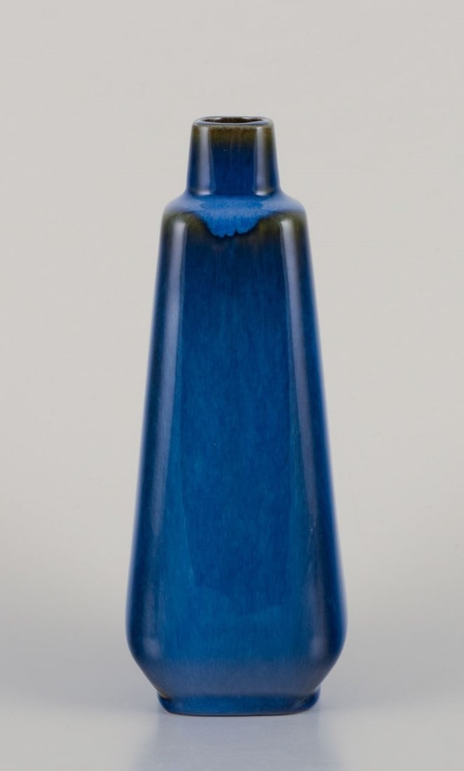 Sven Jonson for Gustavsberg. Laguna vase in glazed stoneware. 1960s/70s. - 3