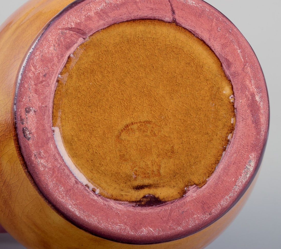 Suzanne Ramié for Atelier Madoura, France. Unique ceramic lidded jar. Mid-20th C. - 7